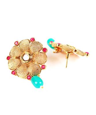 antique gold AlloyEarrings 5