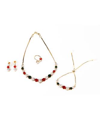 Multicolor stone jewellery Set 5