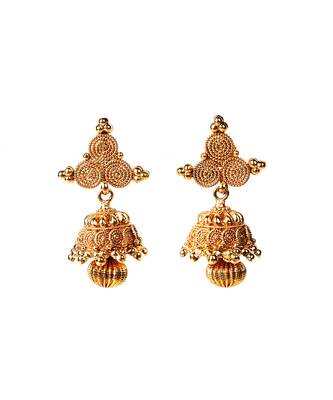 Gold Plated South Indian Traditional Necklace Sets 6