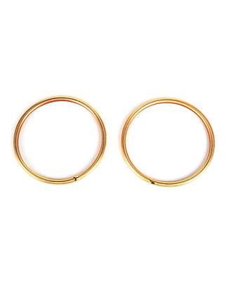 Gold Plated Bangles Set Of 2 3