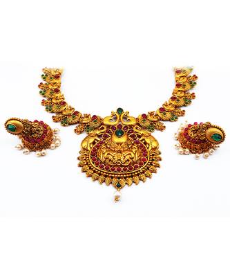 Temple Necklace Sets For Women 7