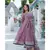 Pink Hand Block Print Kurta Dupatta Set