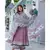 Pink Hand Block Print Kurta Dupatta Set