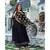 Black Cotton Kurta Set with Chanderi Dupatta