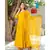 Sunsine Yellow Lurta Dupatta Set