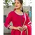 Magenta Kurta Set with Doria Dupatta