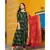 Leaf Green Gold Kurta Dupatta Set