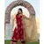 Maroon Hand Block Print Gold Kurta dupatta Set