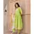 Crisp Green Kurta Set with Hand Paint Dupatta