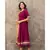 Rosewood Wine Kurta Dupatta Set