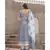 Paisley Grey Kurta Dupatta Set
