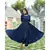 Midnight Blue Kurta Set with Bandej Dupatta