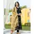 Black Hand Block Gold Print Kurta Dupatta Set
