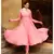 Pink polka print kurta dupatta set