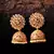 Gold Plated Stone Studded Designer jhumki