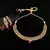 Gold Tone Traditional Kundan & Pearls Necklace Set For Women