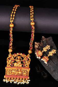 Temple Designer Jewellery Necklace Sets