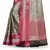 Grey woven art silk saree with blouse