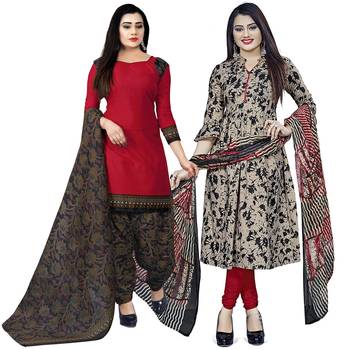 Multicolor floral print cotton salwar 1