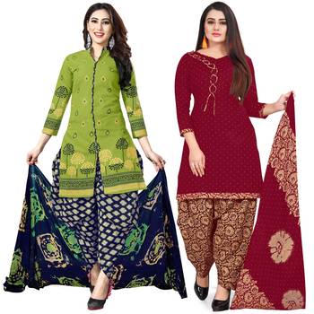 Multicolor floral print cotton salwar 1