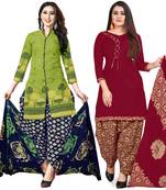 Multicolor floral print cotton salwar