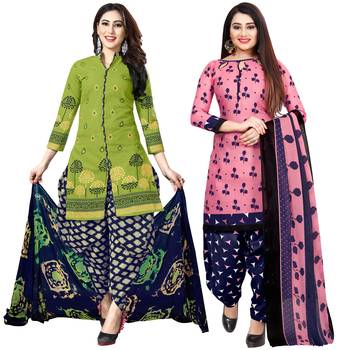 Multicolor floral print cotton salwar 1