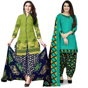 Multicolor floral print cotton salwar 1