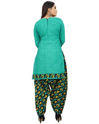 Multicolor floral print cotton salwar 4