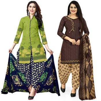 Multicolor floral print cotton salwar 1