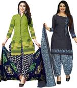 Multicolor floral print cotton salwar