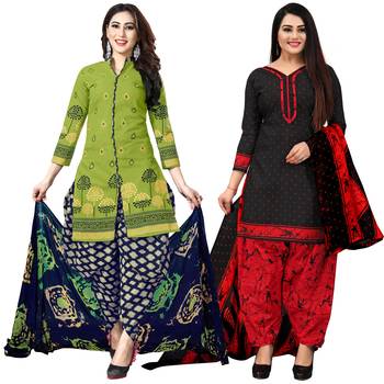 Multicolor floral print cotton salwar 1
