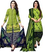 Multicolor floral print cotton salwar