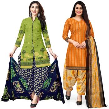Multicolor floral print cotton salwar 1
