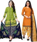 Multicolor floral print cotton salwar