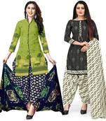 Multicolor floral print cotton salwar