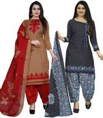 Multicolor floral print cotton salwar