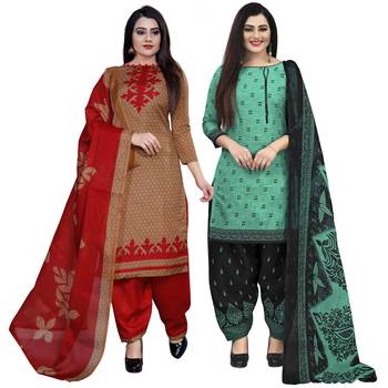 Multicolor floral print cotton salwar 1