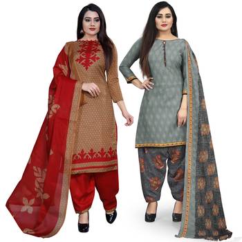 Multicolor floral print cotton salwar 1