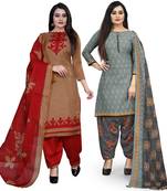 Multicolor floral print cotton salwar