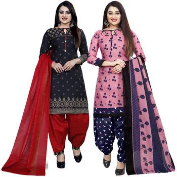 Multicolor floral print cotton salwar 1
