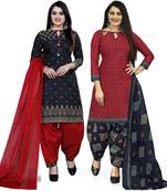 Multicolor floral print cotton salwar