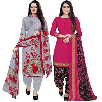 Multicolor floral print cotton salwar 1