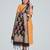 Semi Kataan Silk Banarasi Zari Floral Jaal Dupatta
