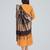 Semi Kataan Silk Banarasi Zari Floral Jaal Dupatta