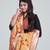 Semi Kataan Silk Banarasi Zari Floral Jaal Dupatta