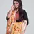 Semi Kataan Silk Banarasi Zari Floral Jaal Dupatta