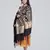 Semi Kataan Silk Banarasi Zari Floral Jaal Dupatta