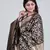 Semi Kataan Silk Banarasi Zari Floral Jaal Dupatta