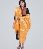 Semi Kataan Silk Banarasi Zari Boota Dupatta