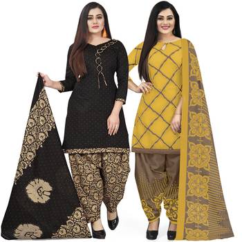 Multicolor floral print cotton salwar 1